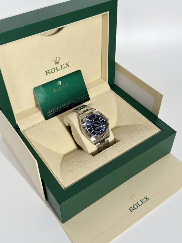Rolex 42mm Steel and White Gold 336934-0005 5