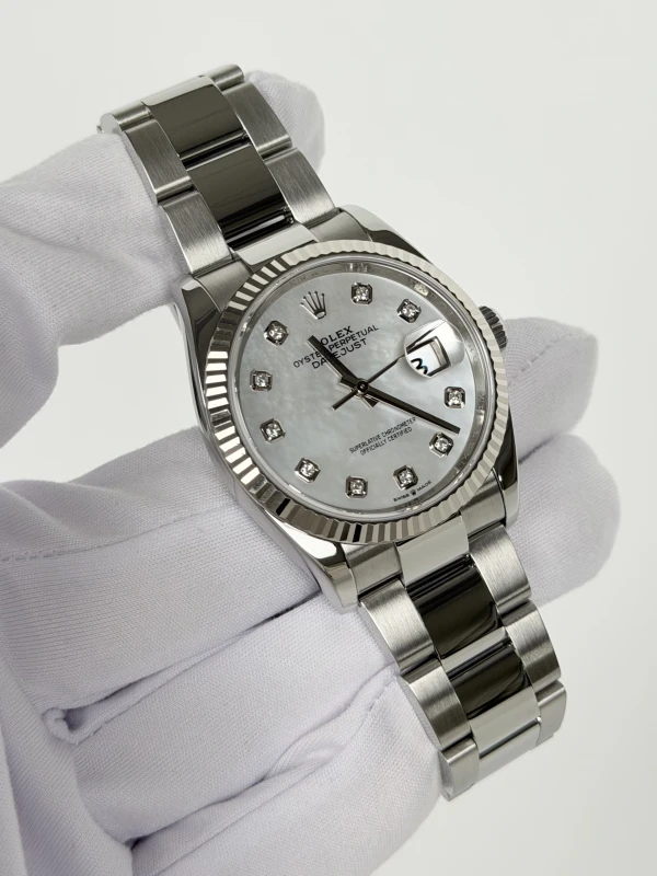 Rolex 36mm Steel and White Gold 126234-0020 2