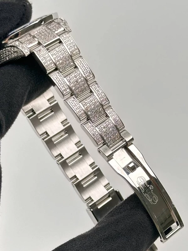 Rolex 31mm Full Diamond tuning 177200 6