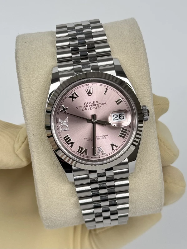Rolex 36 mm Steel and White Gold 126234-0031 3