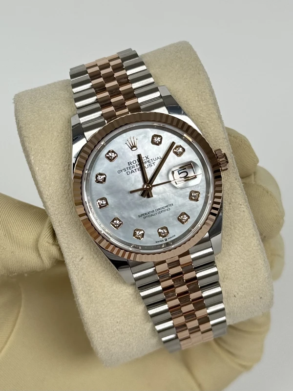 Rolex 36mm Steel and Everose Gold 126231-0021 2