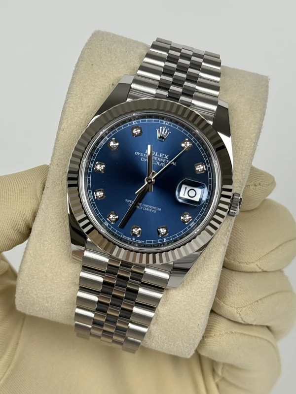 Rolex 41 mm, steel and white gold  126334-0016 3