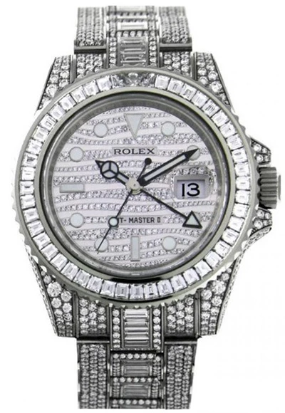 Rolex 40mm White Gold Jewellery 116710LN изображение - 1