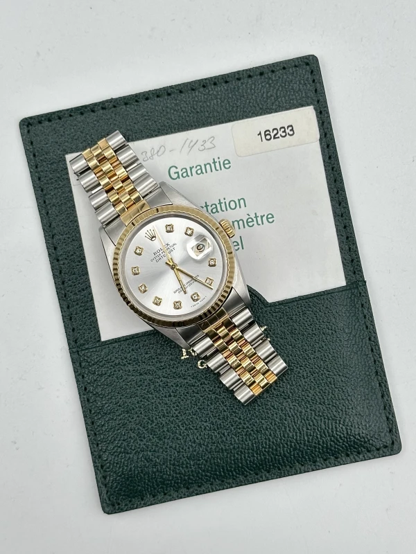 Rolex 36mm Steel and Yellow Gold 16233FIX 9