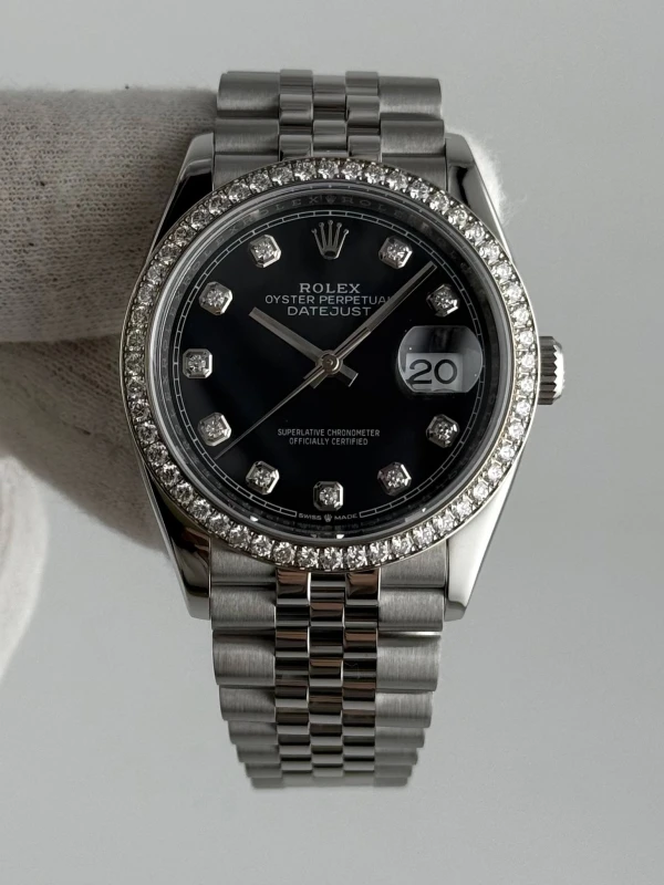 Rolex 36mm Steel and White Gold 126284RBR-0019 2