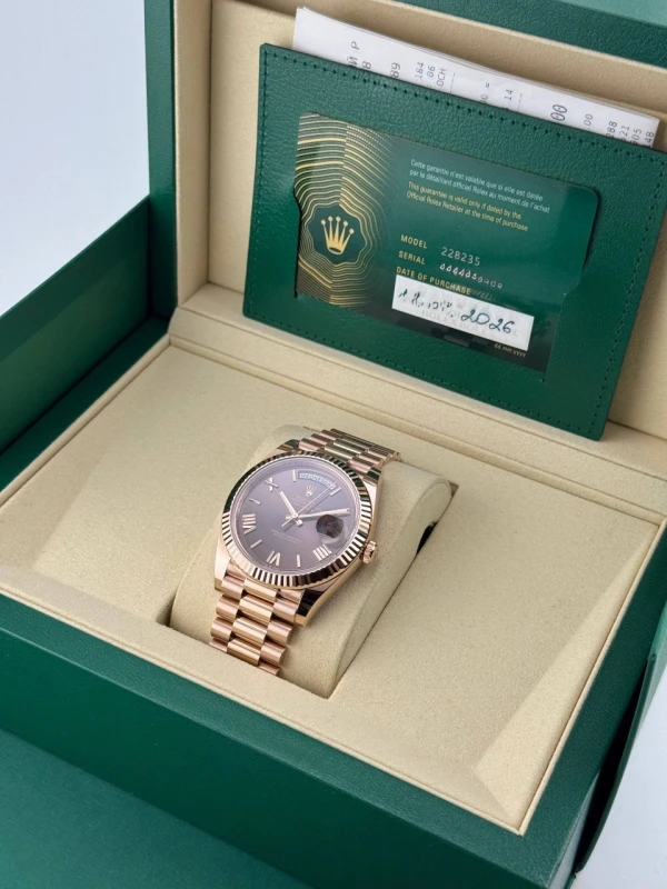 Rolex 40 mm Everose Gold 228235-0002 2