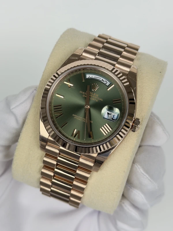 Rolex 40 mm Everose Gold 228235 Arabic 3