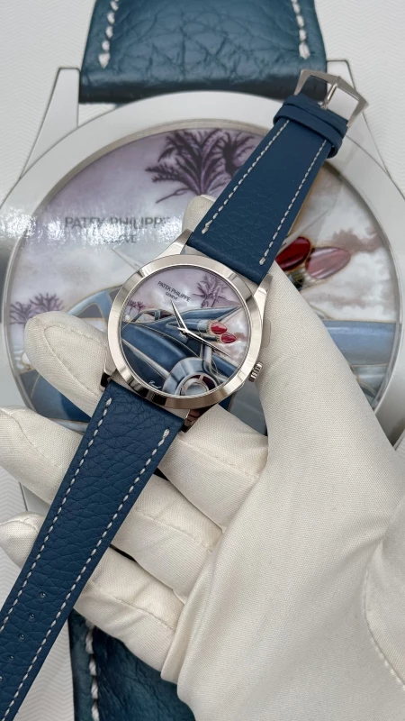 Patek Philippe American Beauties Dark Blue 5089G-146 5