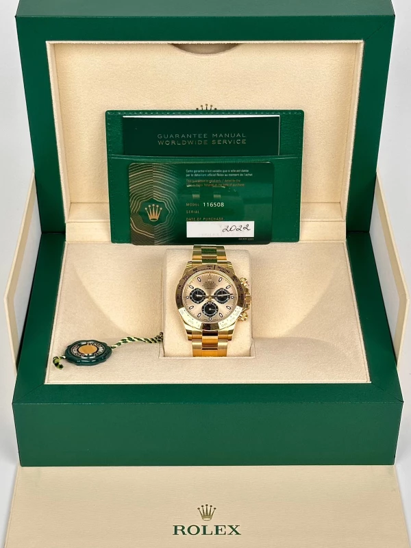 Rolex Cosmograph 40mm Yellow Gold 116508-0014 5