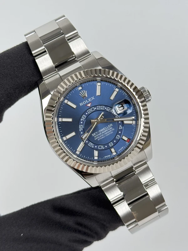 Rolex 42mm Steel and White Gold 326934-0003 2