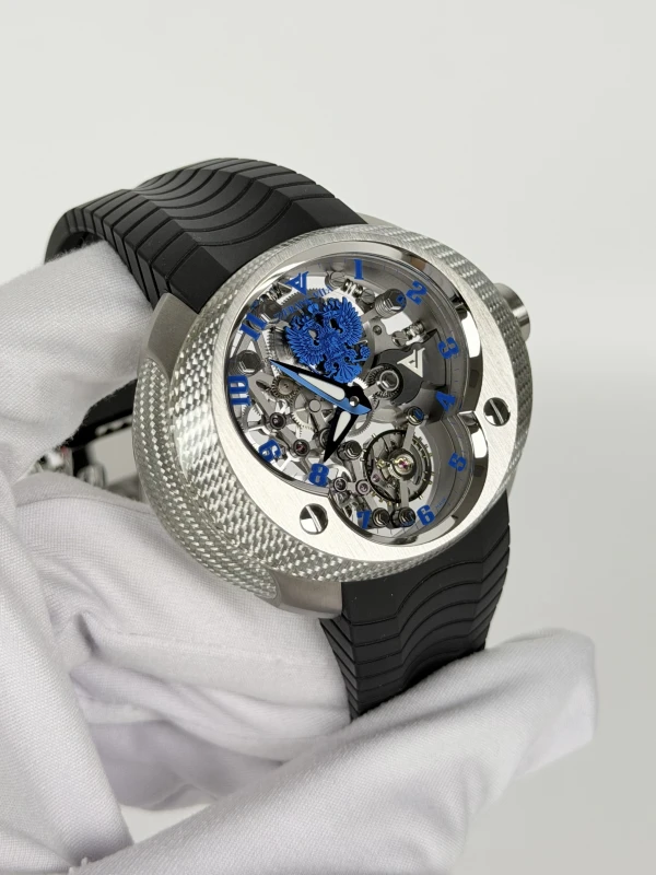 Franc Vila Skeleton Suspended Russian Eagle 18E.RUSS.BTI-SS.SLV-GLDPLTD 3