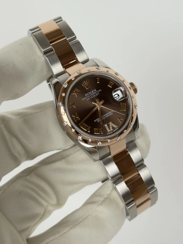 Rolex 31mm Steel and Everose Gold 178341-0010 2