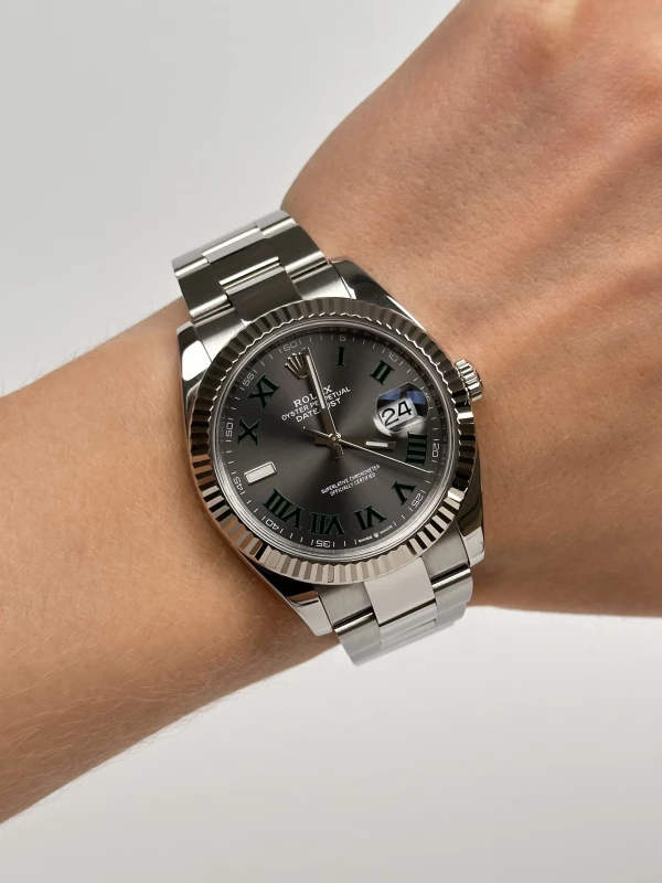 Rolex 41mm Steel and White Gold 126334-0021 8