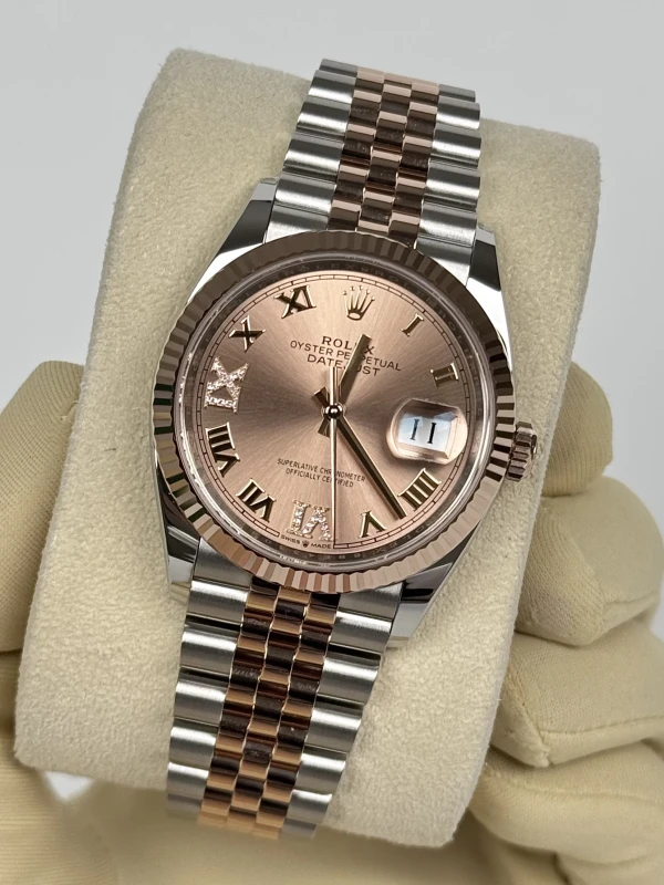 Rolex 36mm Steel and Everose Gold 126231-0027 4