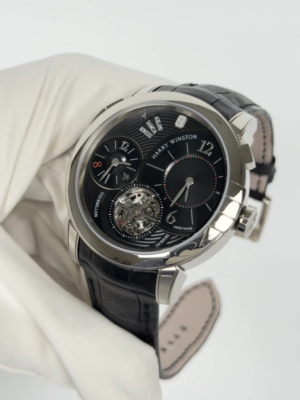 Harry Winston GMT Tourbillon MIDATG45WW001 Shanghai Limited Edition 3