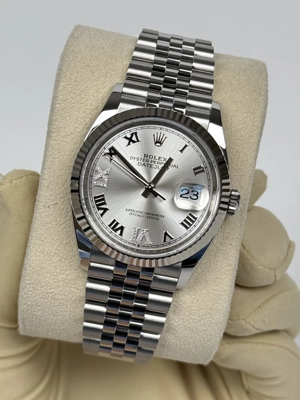 Rolex 36mm Steel and White Gold 126234-0029 4