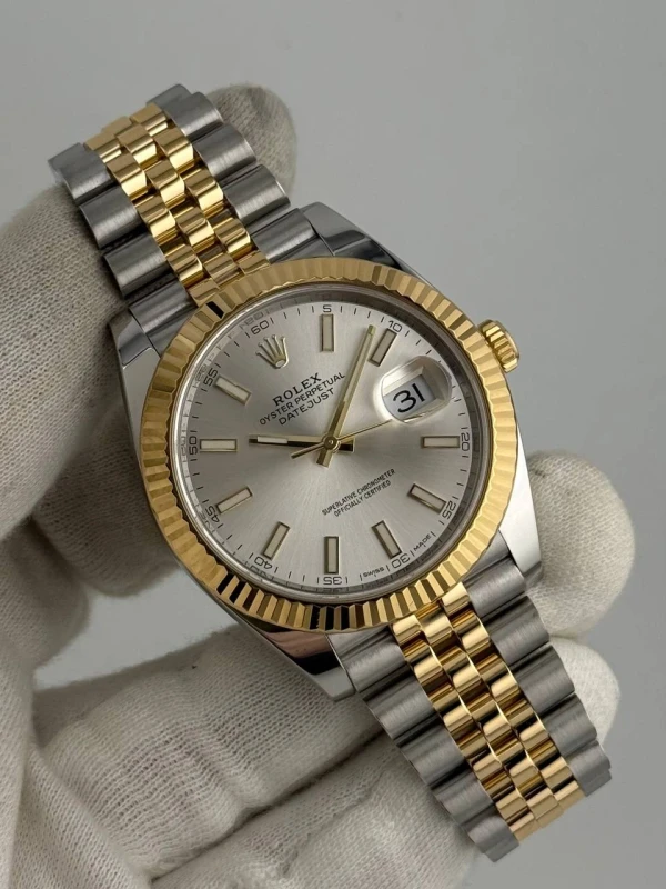 Rolex 41 mm, steel and yellow gold 126333-0002 5