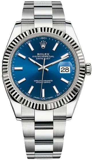 Rolex 41 mm, steel and white gold 126334-0001 1