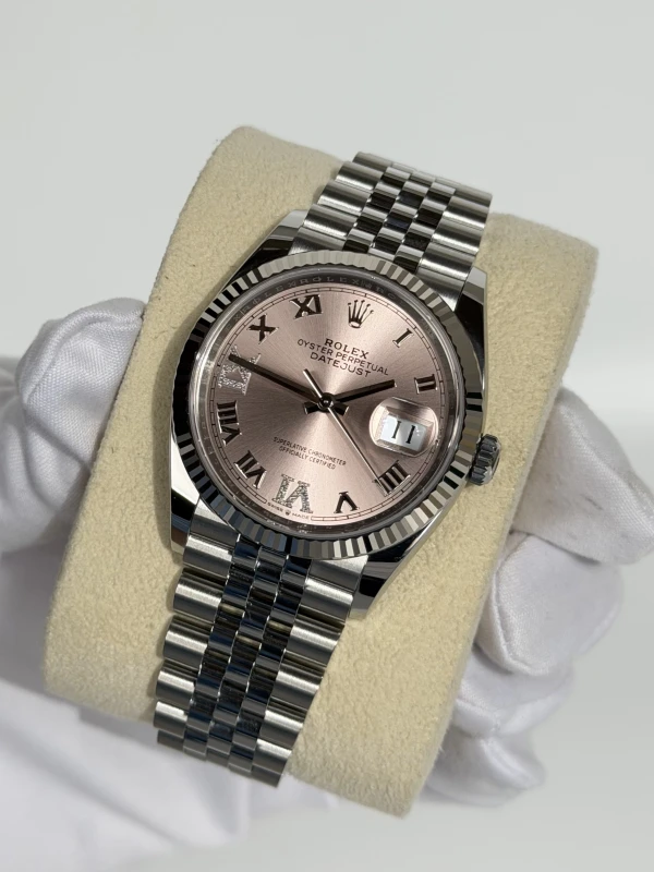 Rolex 36 mm Steel and White Gold 126234-0031 3