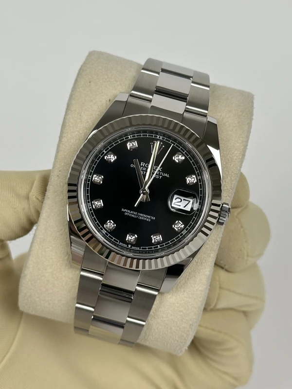 Rolex 41mm Steel and White Gold 126334-0011 3