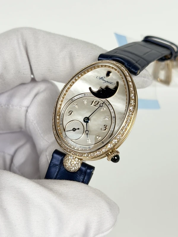 Breguet Reine de Naples Phase de Lune 9935BH/5W/964 D0 3