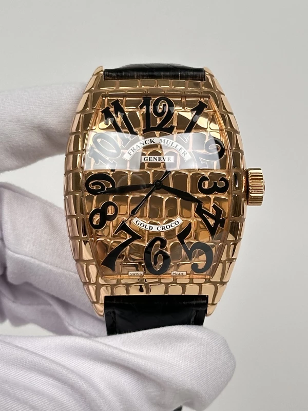 Franck muller gold croco hotsell