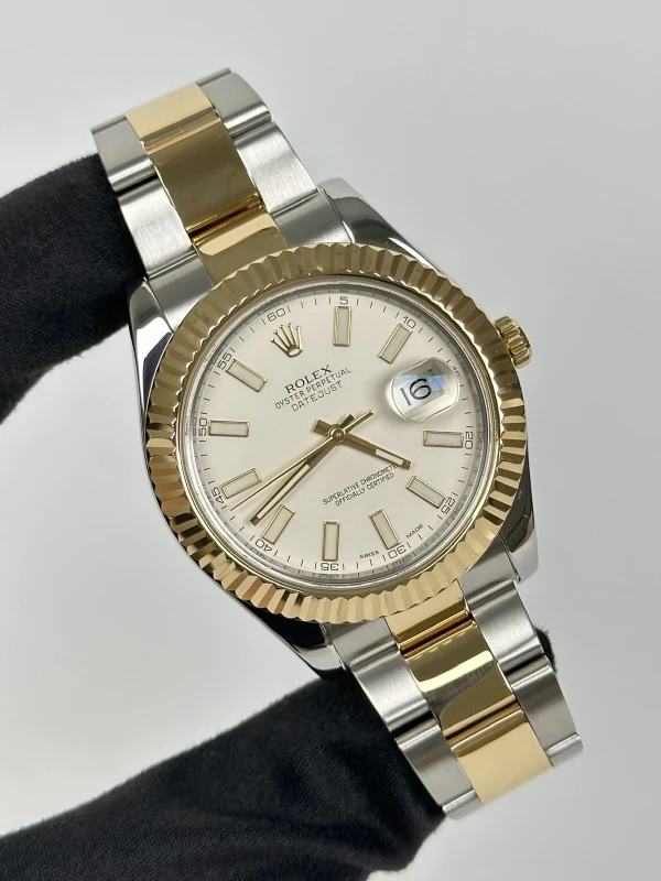 Rolex Datejust II 41mm Steel and Yellow Gold 116333 2