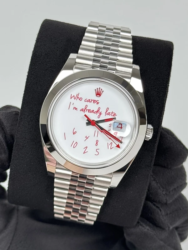 Rolex Perpetual 41 MM STEEL Who Cares  126300 Who Cares 4