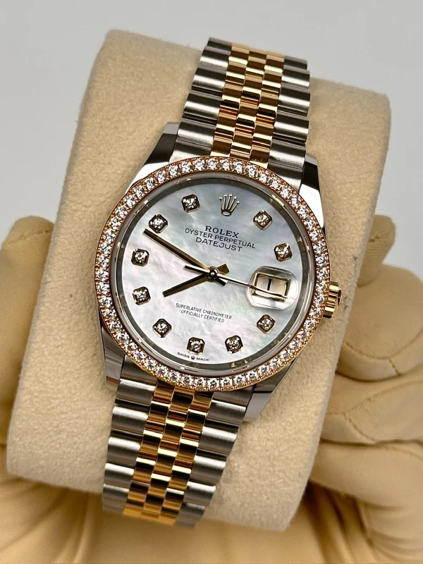 Rolex 36mm Steel and Yellow Gold 126283rbr-0009 4