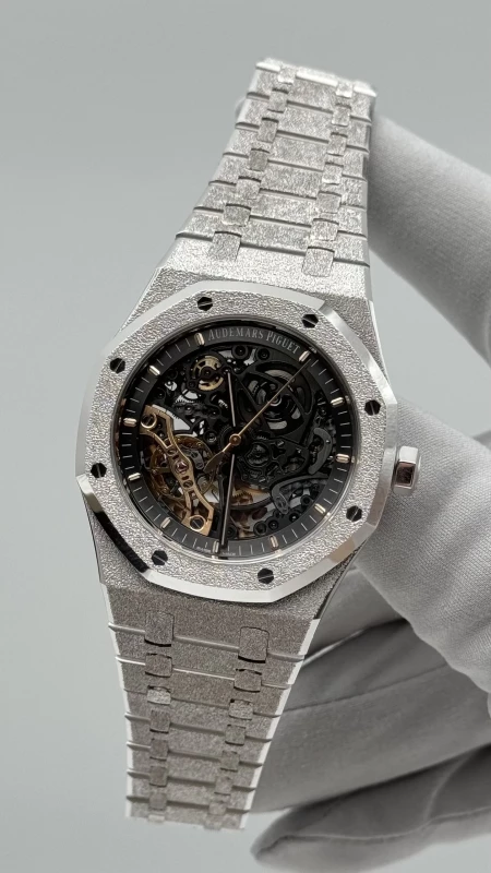 Audemars Piguet Double Balance Wheel Openworked 15407BC.GG.1224BC.01 4