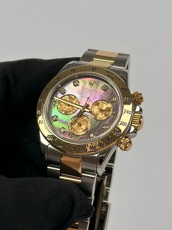 Rolex Cosmograph 40mm Steel and Yellow Gold 116523 dkym изображение - 5