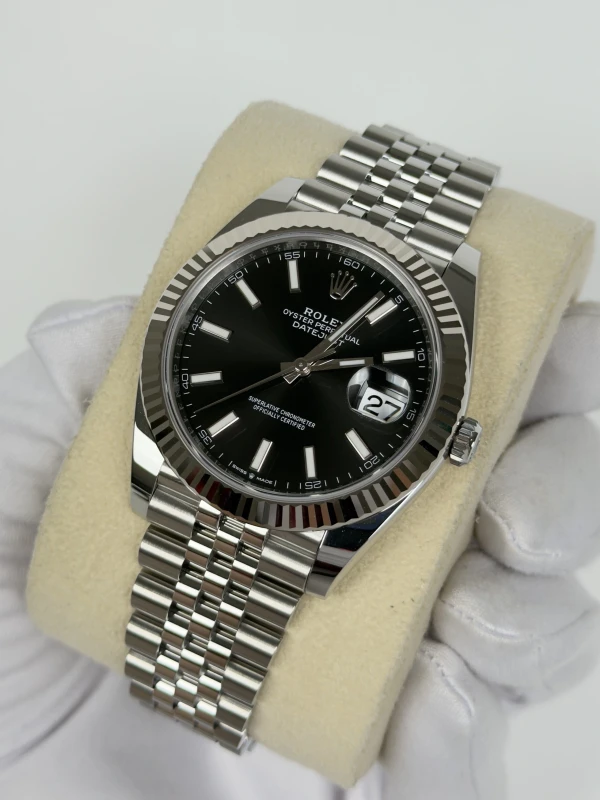 Rolex 41 mm, steel and white gold 126334-0018 3