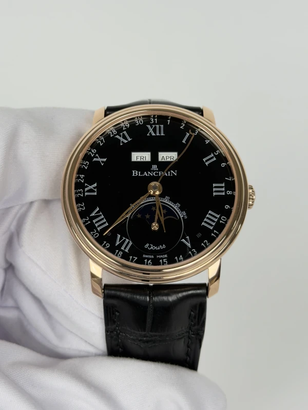 Blancpain Moon Phase Complete Calendar '8 Jours' 6639-3637-55B 2
