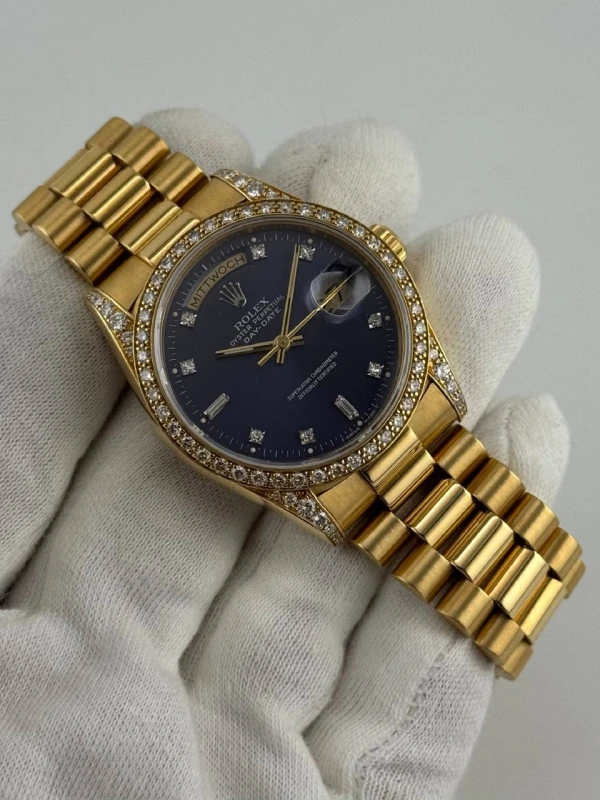 Rolex President Yellow Gold and Diamond 18338 3
