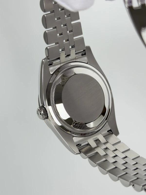 Rolex 36 mm, Oystersteel, white gold and diamonds 116244-0012 4