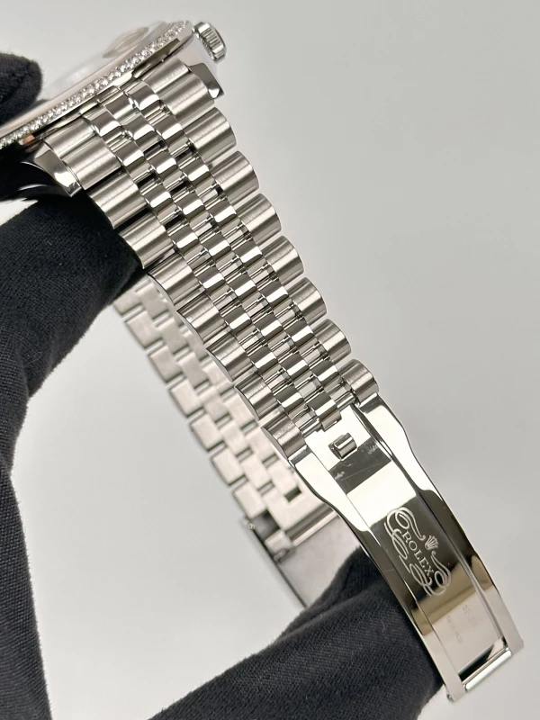 Rolex 36mm Steel and White Gold 126284rbr-0029 6