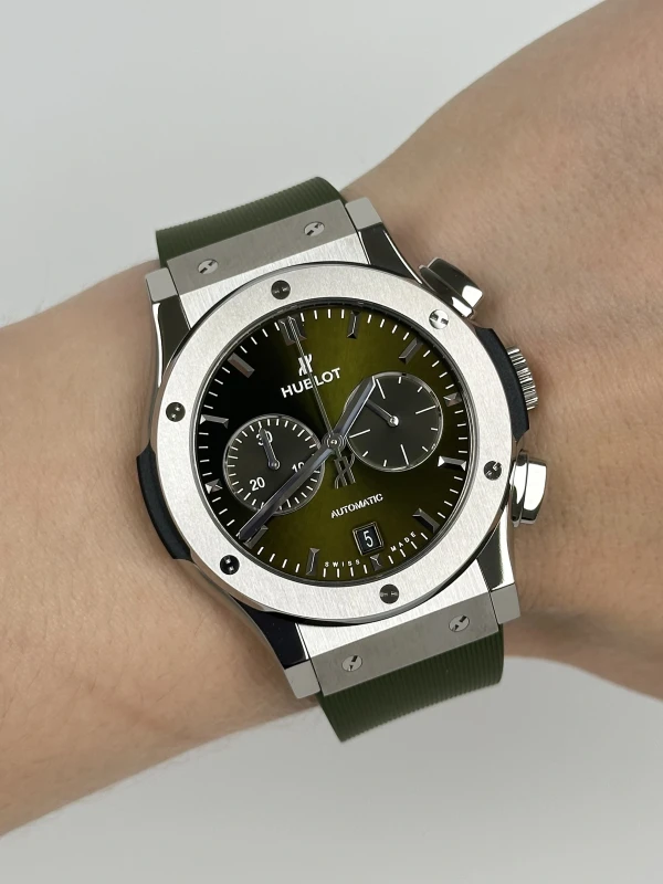 Hublot Chronograph Titanium Green 541.NX.8970.RX 9