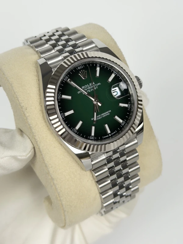 Rolex Datejust 41mm Steel and White Gold 126334-0034 2