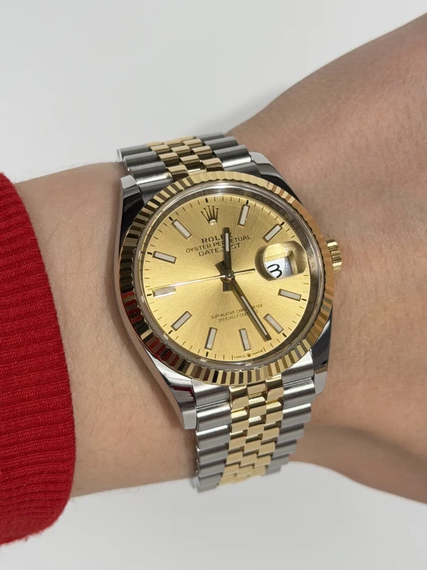 Rolex 36 mm, Oystersteel and yellow gold 126233-0015 6