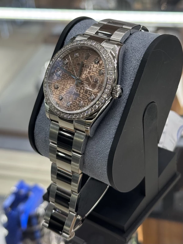 Rolex Datejust 36mm Steel and White Gold 126284rbr-0016 3