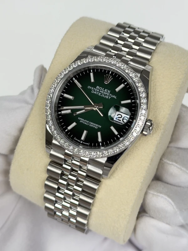 Rolex Datejust 36mm Steel and White Gold 126284rbr-0051 3