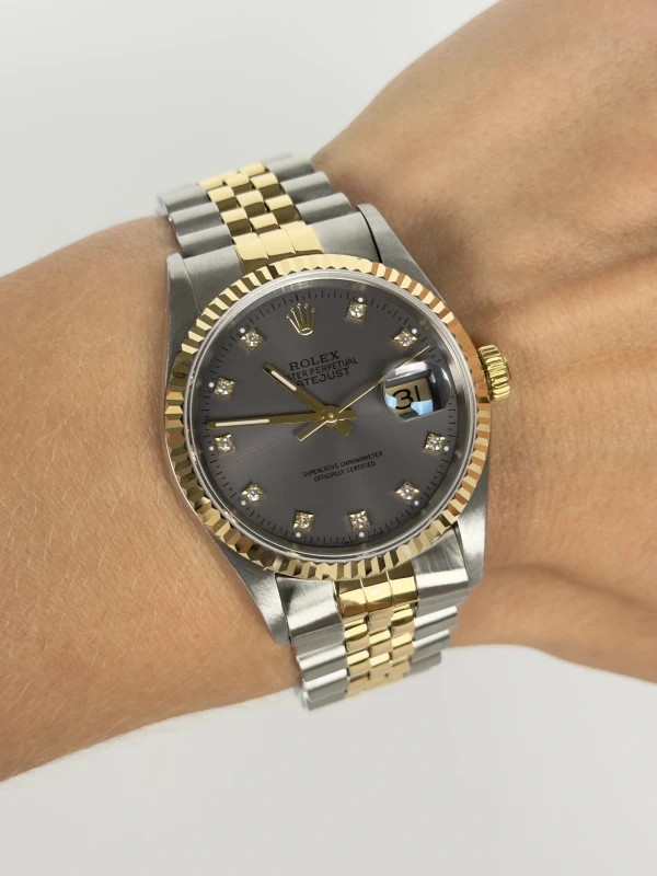 Rolex  36mm Steel and Yellow Gold 16233 4