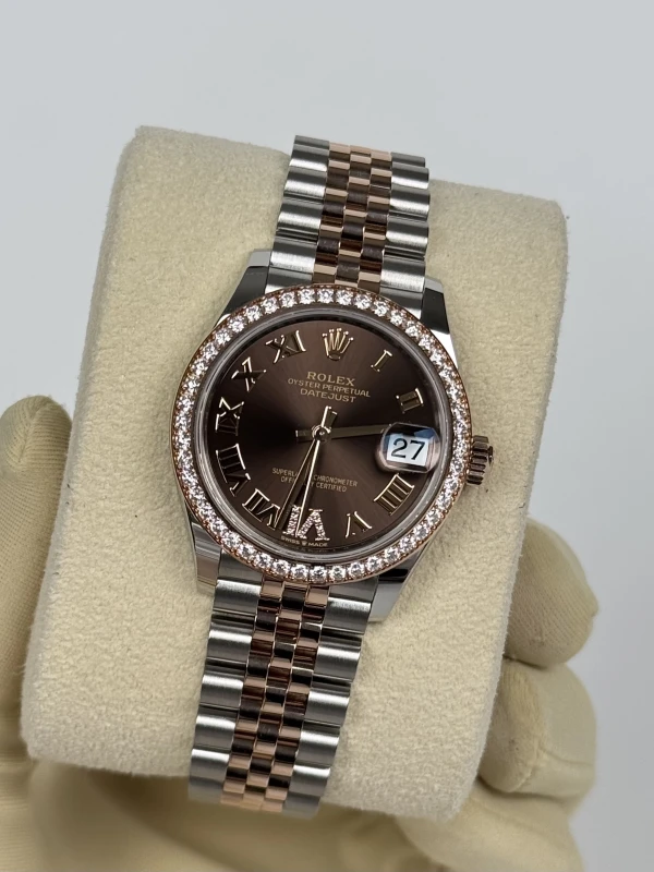 Rolex 31mm Steel and Everose Gold 278381rbr-0006 4