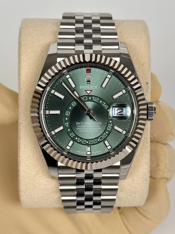 Rolex 42mm Steel and White Gold 336934-0002 2