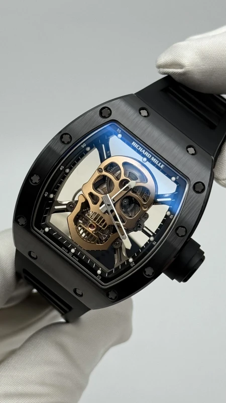 Richard Mille Skull Tourbillon Gold RM 52-01 AN CA-TZP 3