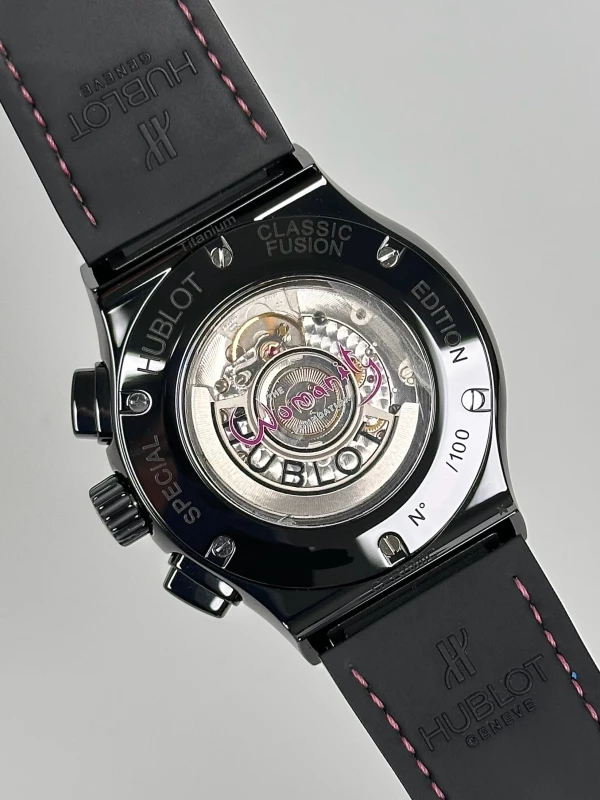 Hublot Chronograph Aero Womanity Black Ceramic 525.CM.0179.LR.WTY14 9