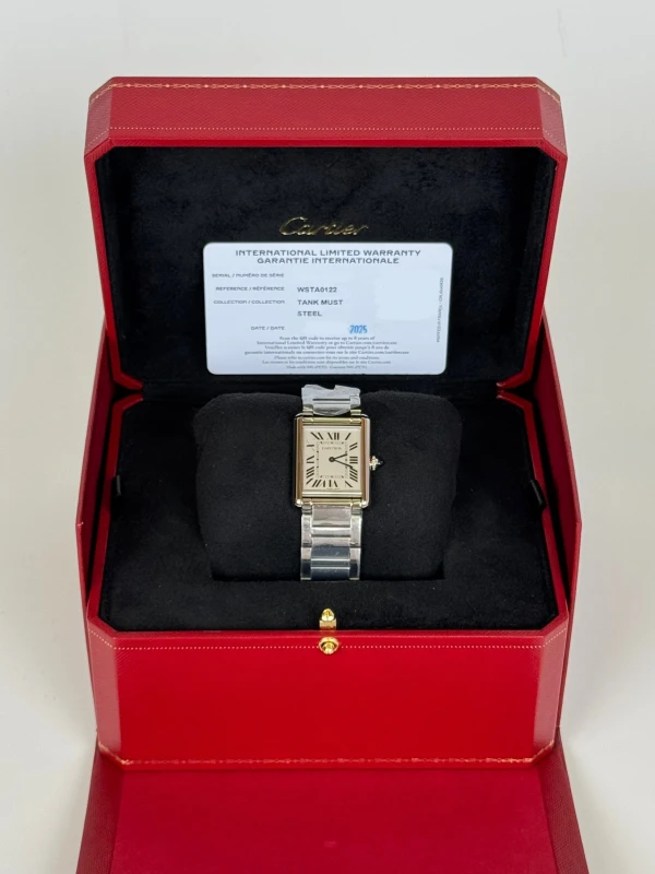 Cartier TANK MUST SOLARBEAT™ WSTA0122 7