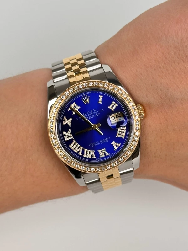 Rolex 36 mm Diamonds 116233FIX 8