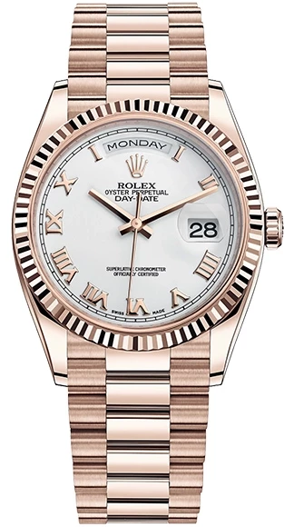 Rolex 36mm Everose Gold 118235f-0052 изображение - 1