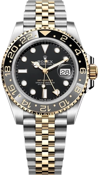 GMT Master II 40mm Steel and Yellow Gold